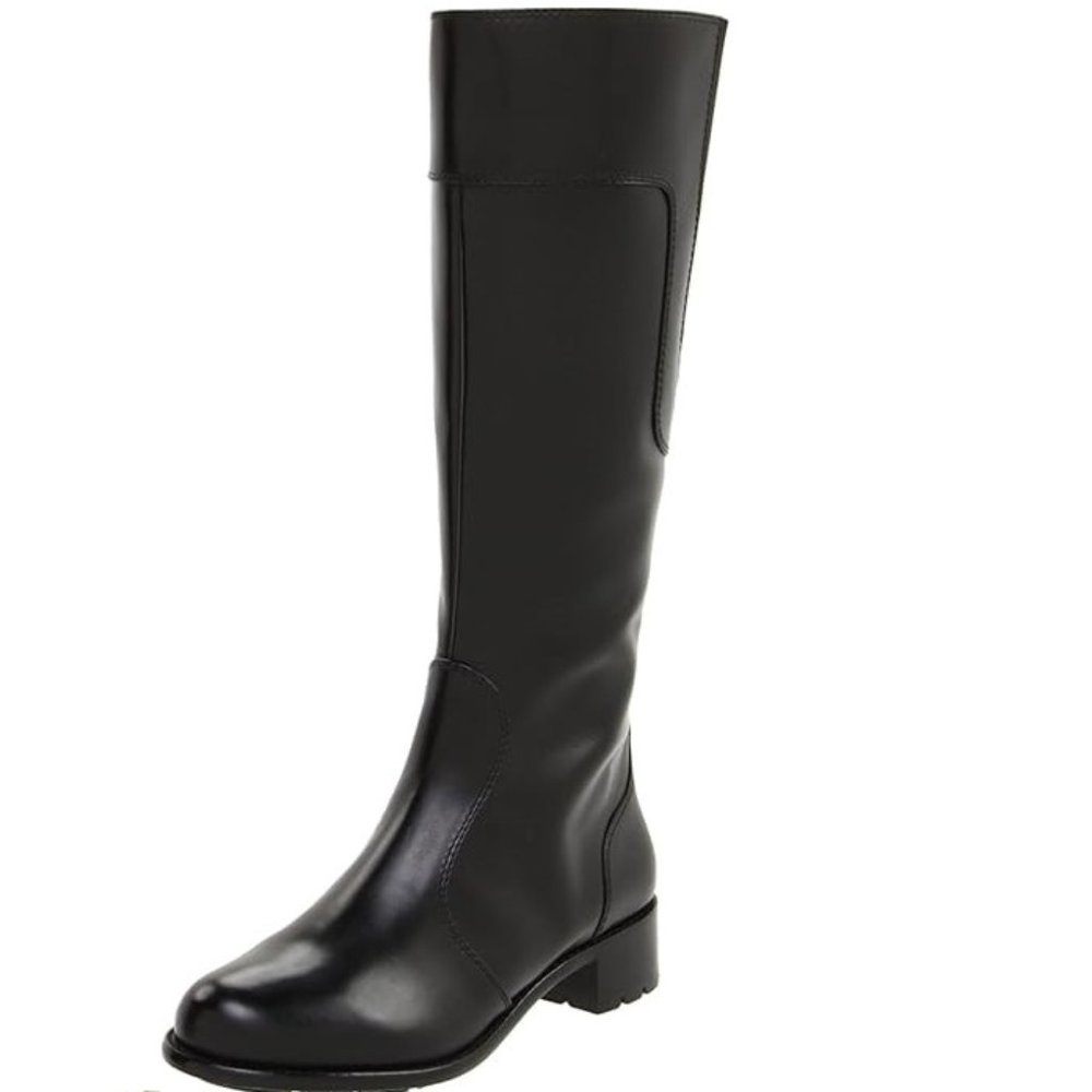 Taryn Rose Leather Riding Boot